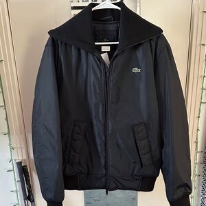 Lacoste Bomber Jacket Navy Blue Men's Medium 52 New w Tags